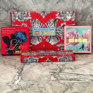 Pat McGrath Eyeshadow Set - Red, Blue, Pink